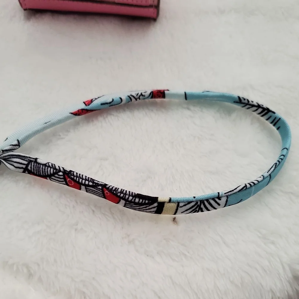 Women's Unbranded Pink Mini Bag charm with Blue Scarf